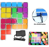 PixelGlow DIY Retro Game Lamp – Unieke Nachtlamp met Tetris Design