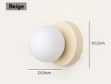 LumiGlobe – Moderne skandinavische Pendelleuchte mit Glasschirm