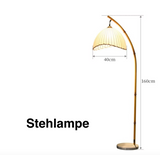 ZenGlow Wabi-Sabi LED Stehlampe – Nordisches & Japanisches Design für eine Ruhige Atmosphäre