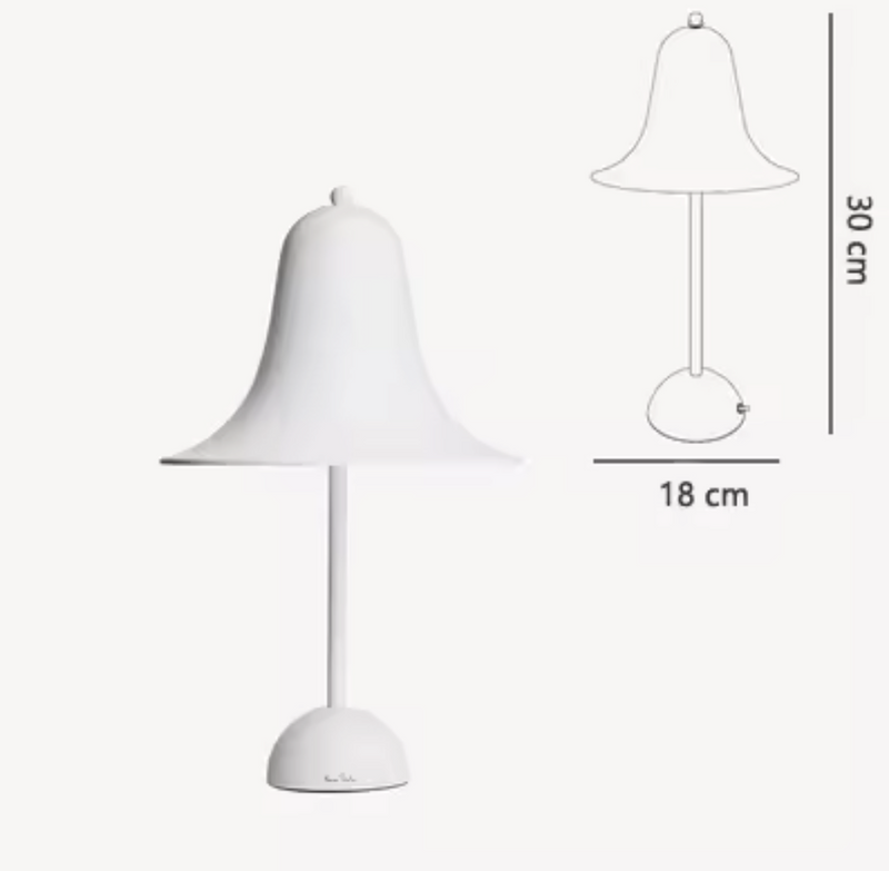 Schnurlose Tischlampe Classic Cap