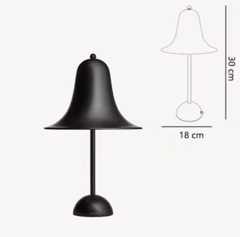 Schnurlose Tischlampe Classic Cap