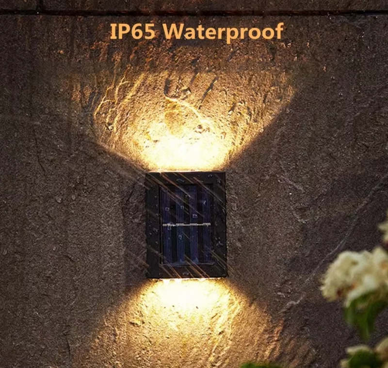 Premium kabellose Solar-Wandleuchte – Bereichern Sie Ihren Garten mit einem attraktiven Ambiente!