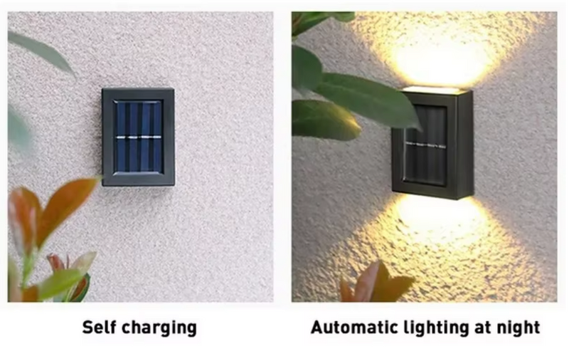 Premium kabellose Solar-Wandleuchte – Bereichern Sie Ihren Garten mit einem attraktiven Ambiente!