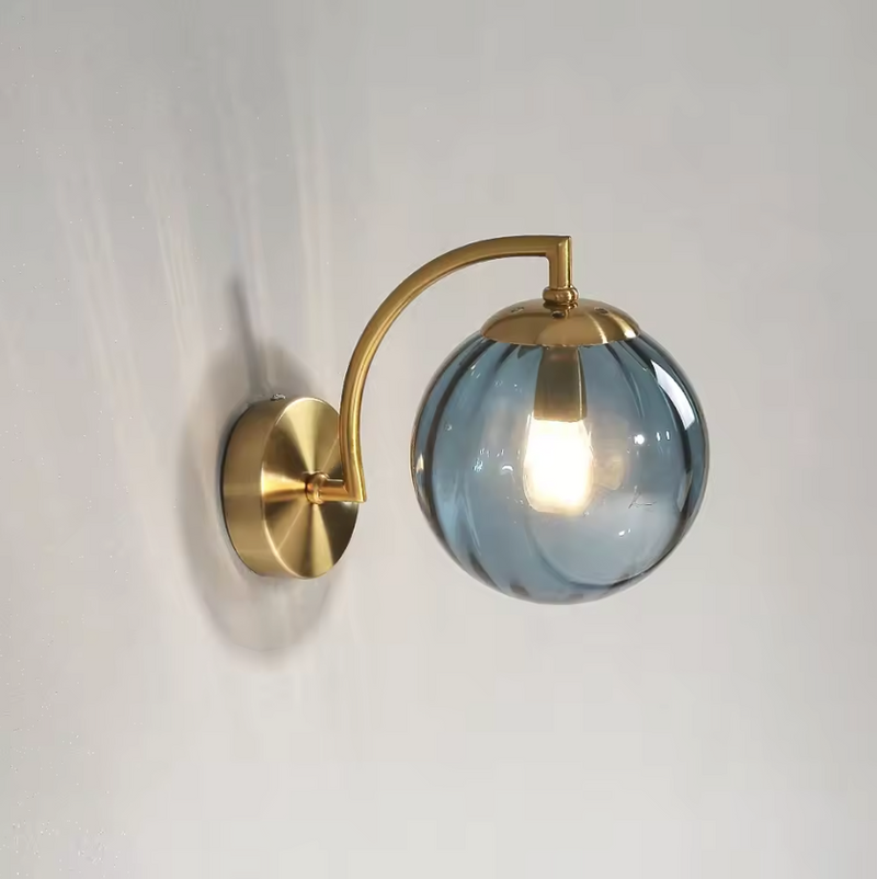 Glaslamp - LED-Wandleuchte