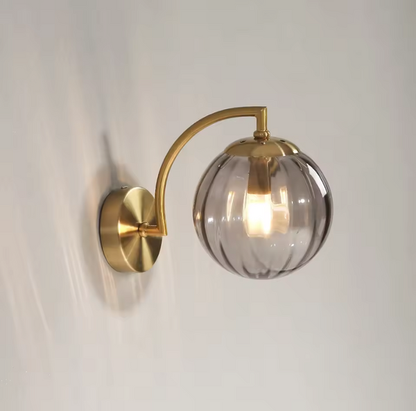 Glaslamp - LED-Wandleuchte