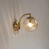 Glaslamp - LED-Wandleuchte
