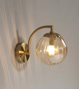 Glaslamp - LED-Wandleuchte