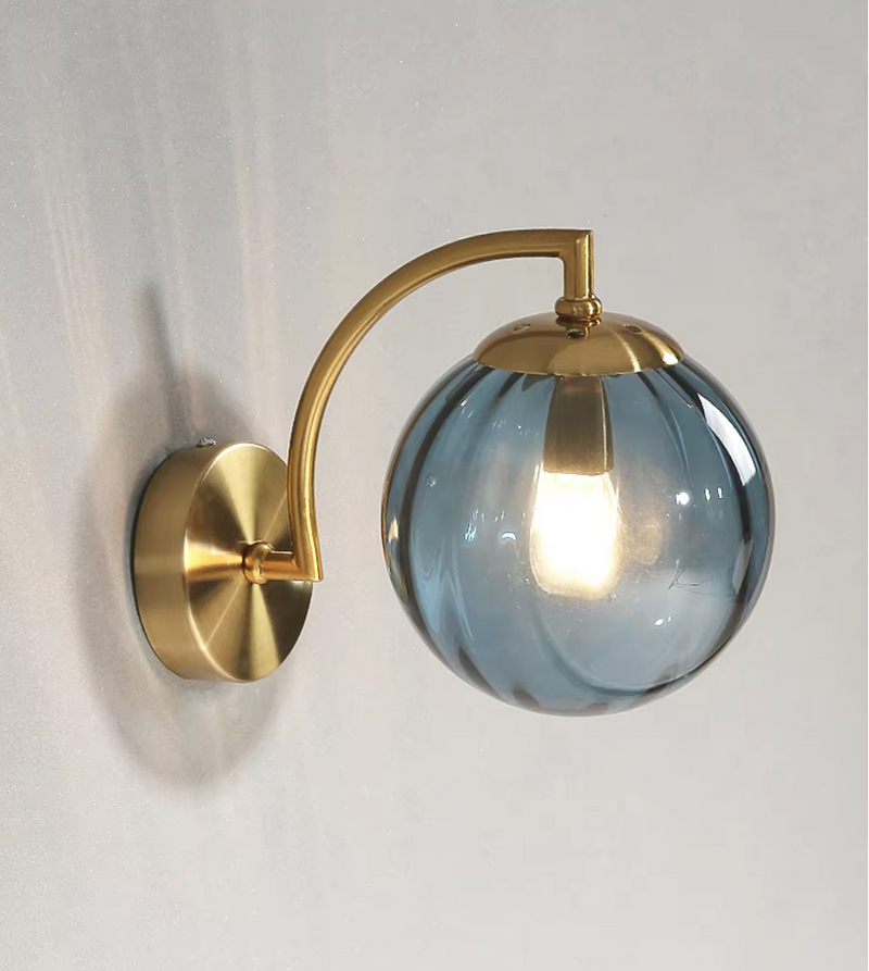 Glaslamp - LED-Wandleuchte