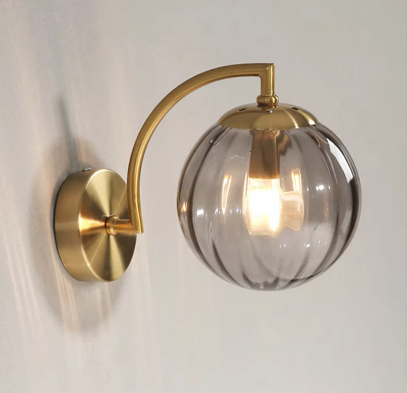 Glaslamp - LED-Wandleuchte