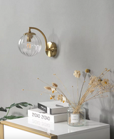 Glaslamp - LED-Wandleuchte