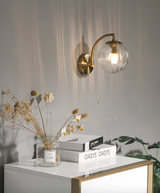 Glaslamp - LED-Wandleuchte