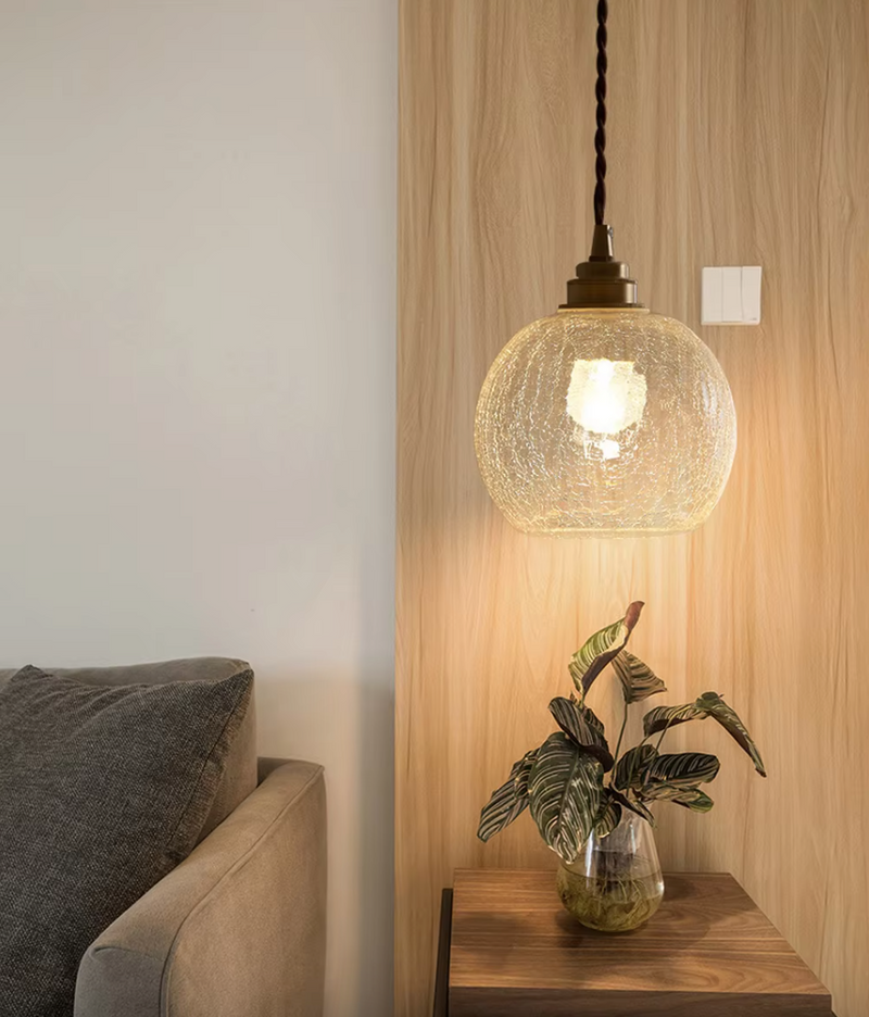 Kristallglas-Pendelleuchte