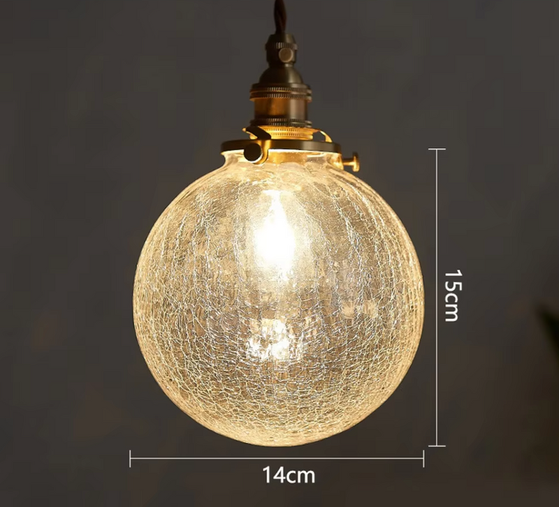 Kristallglas-Pendelleuchte