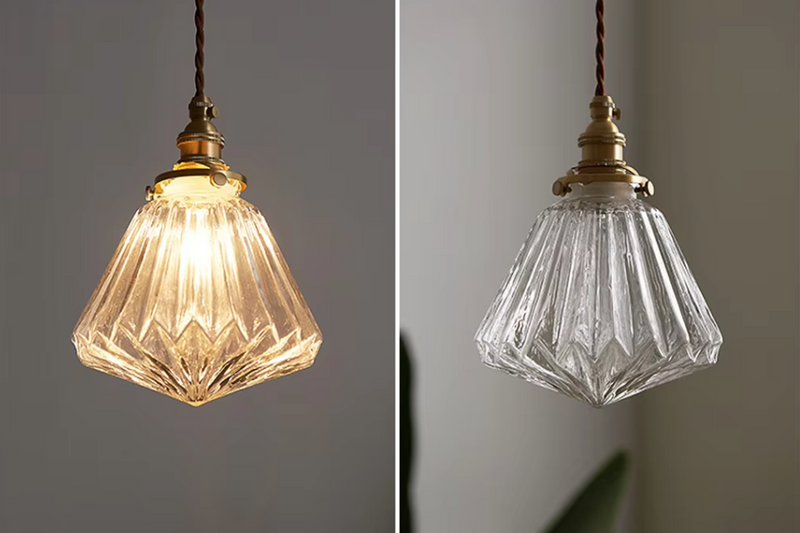 Kristallglas-Pendelleuchte