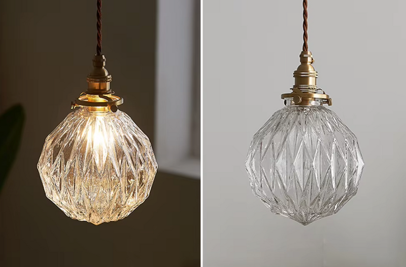 Kristallglas-Pendelleuchte