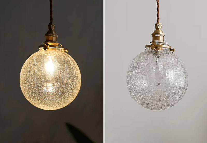 Kristallglas-Pendelleuchte