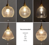 Kristallglas-Pendelleuchte