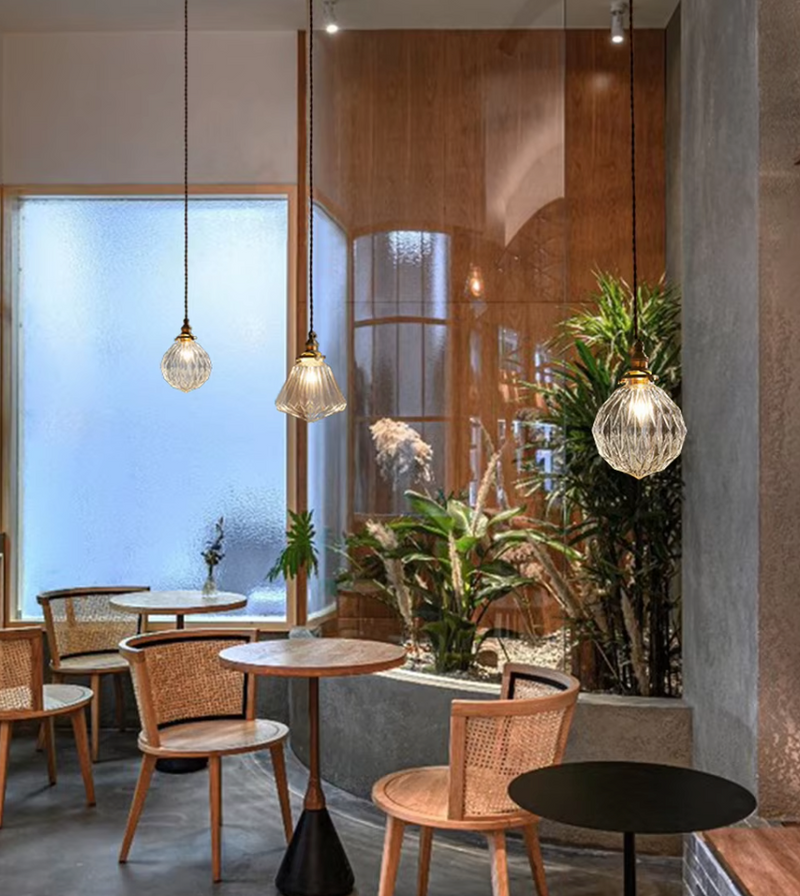 Kristallglas-Pendelleuchte