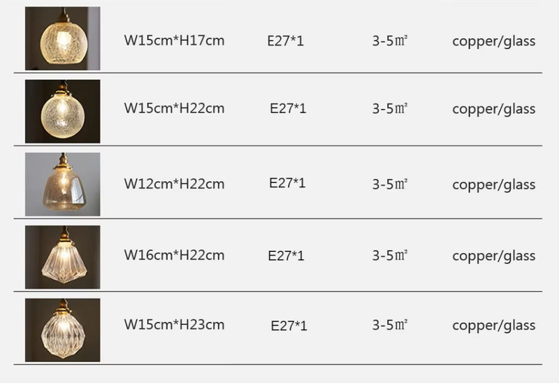 Kristallglas-Pendelleuchte