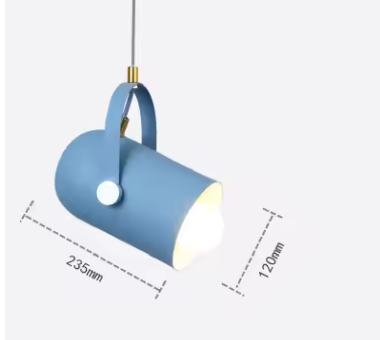 Moderne nordische Winkeltropfenleuchte