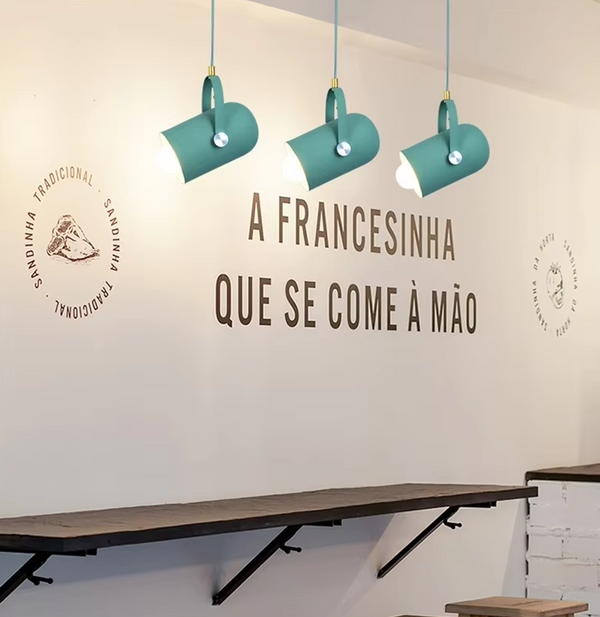 Moderne nordische Winkeltropfenleuchte