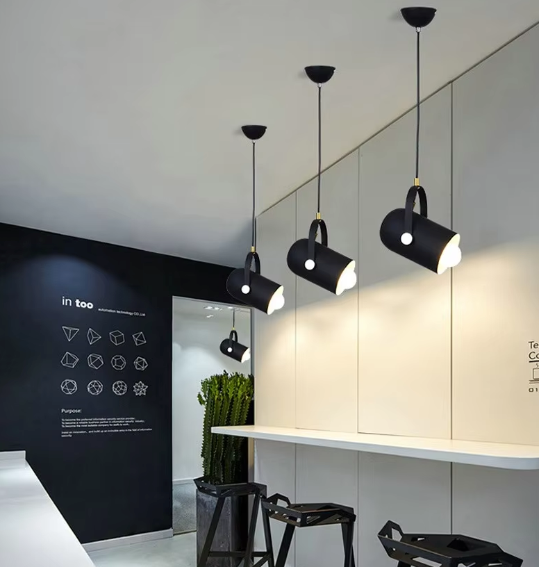 Moderne nordische Winkeltropfenleuchte