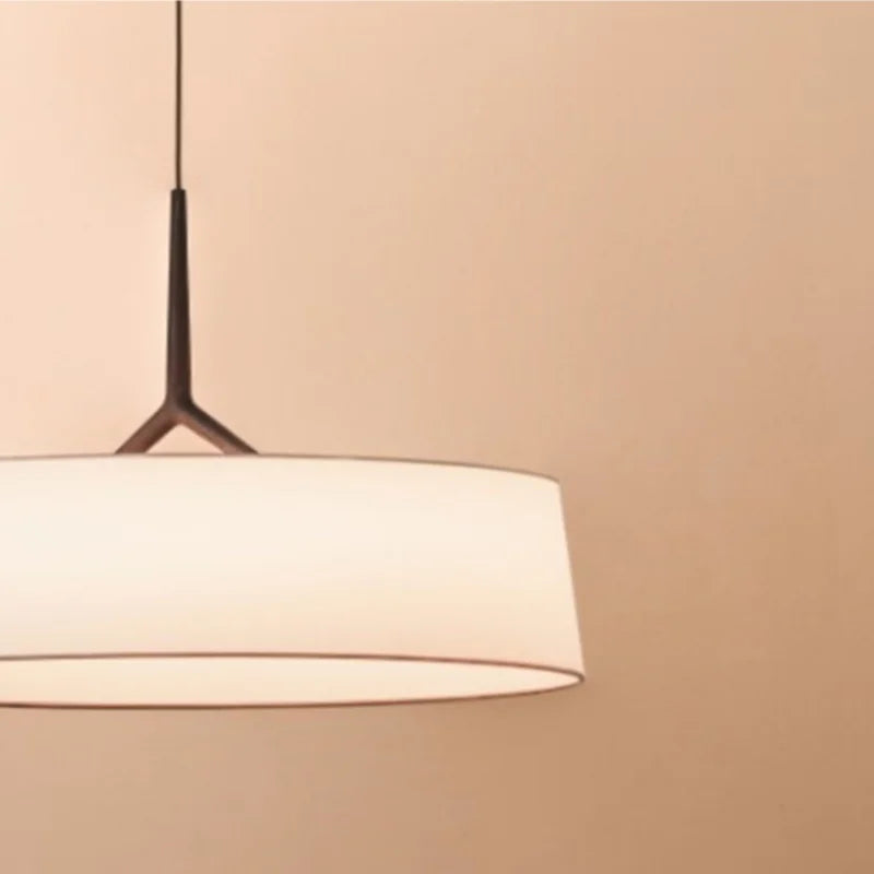 CircoLuce: Moderne Minimalistische LED Stoff-Hängeleuchte