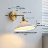 Kyotaro Wandleuchte – Japanische Keramik-Wandlampe mit LED-Kompatibilität