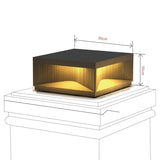 LuxoBox LED Garten-Pfeilerleuchte