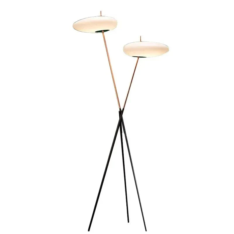 Nordische Design LED Stehlampe – Moderne Minimalistische Stehleuchte für Wohnzimmer, Esszimmer & Schlafzimmer