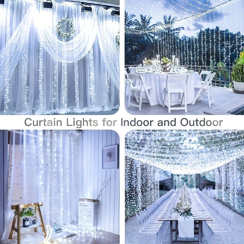 LumiCurtain USB LED Vorhanglichter mit Fernbedienung