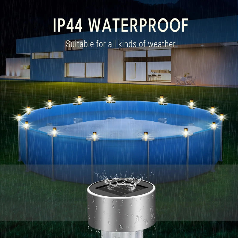 SOLARLUX 6er-Set LED Solar Poolbeleuchtung