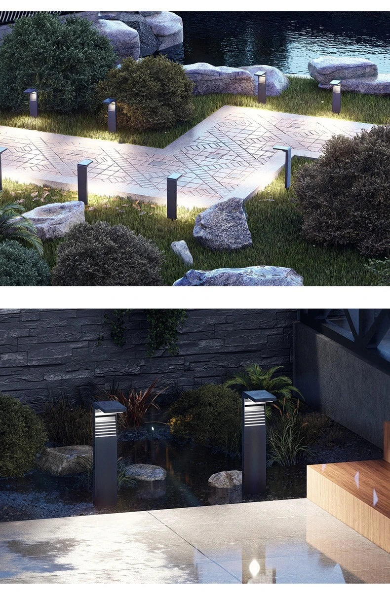 SolaraLux IP55 Solar Gartenleuchte