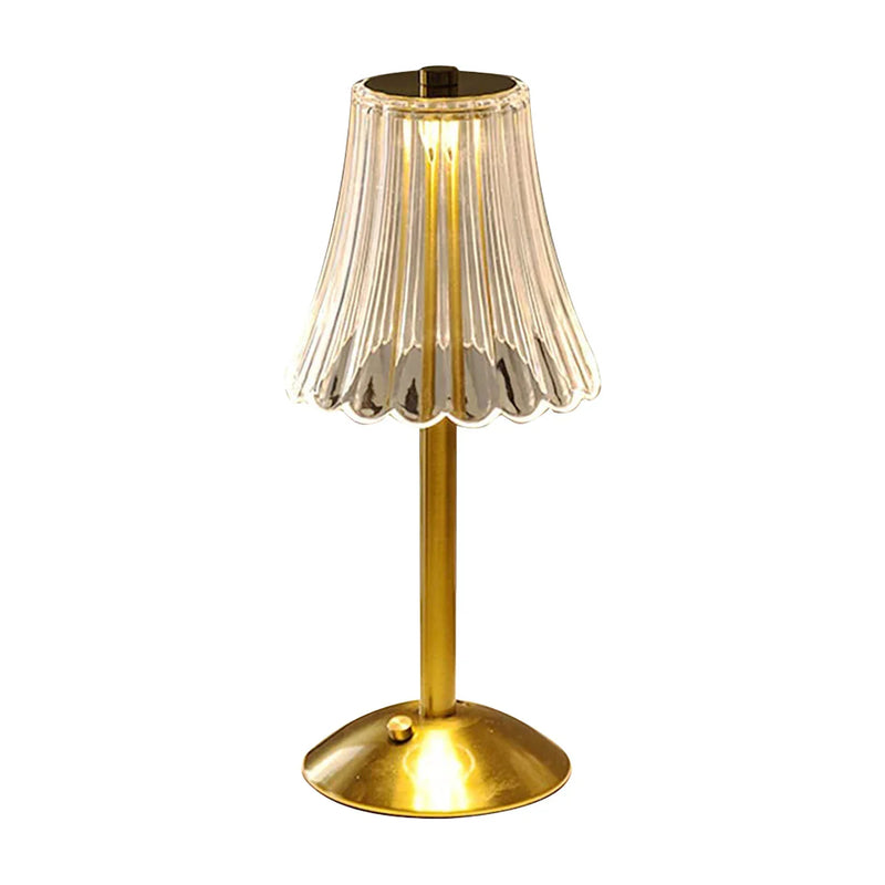 Aurora CrystalTouch – Klassische Kristall-LED-Tischlampe mit Touchbedienung