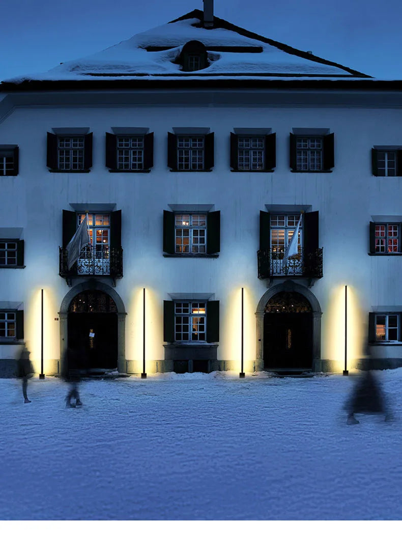 LumiStelo – Moderne LED Garten-Sockellampe