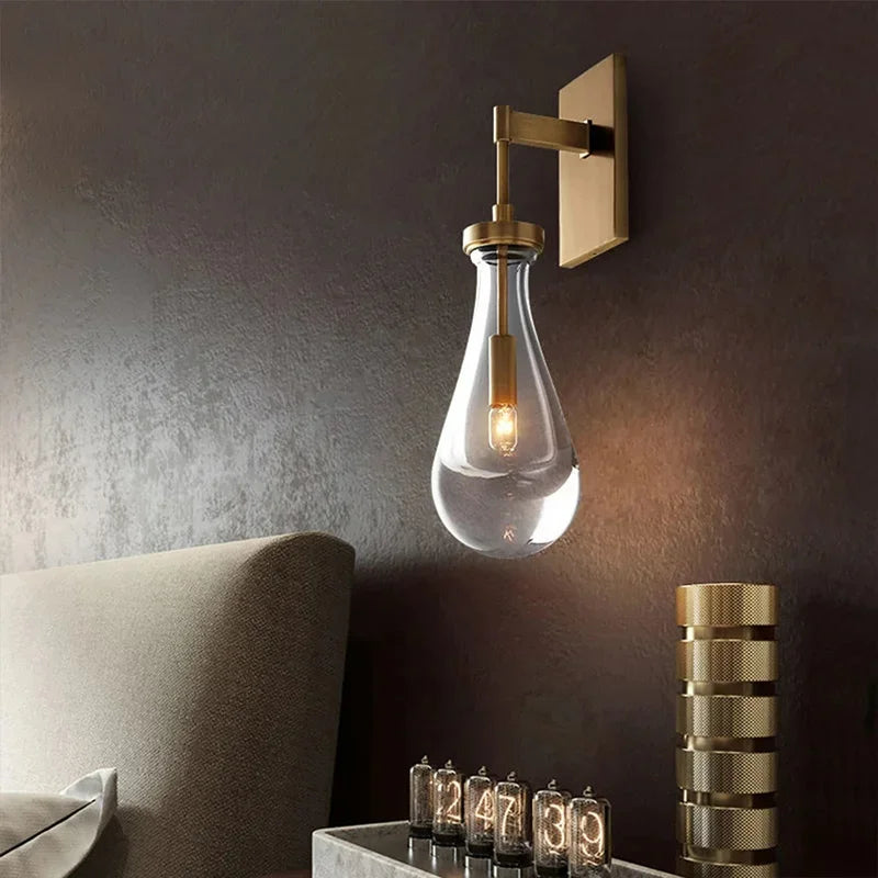 RainGlow Designer-Wandleuchte