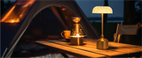 LumiVintage 3000 – Retro LED Tischlampe mit Touch-Dimmung und 3000mAh Akku