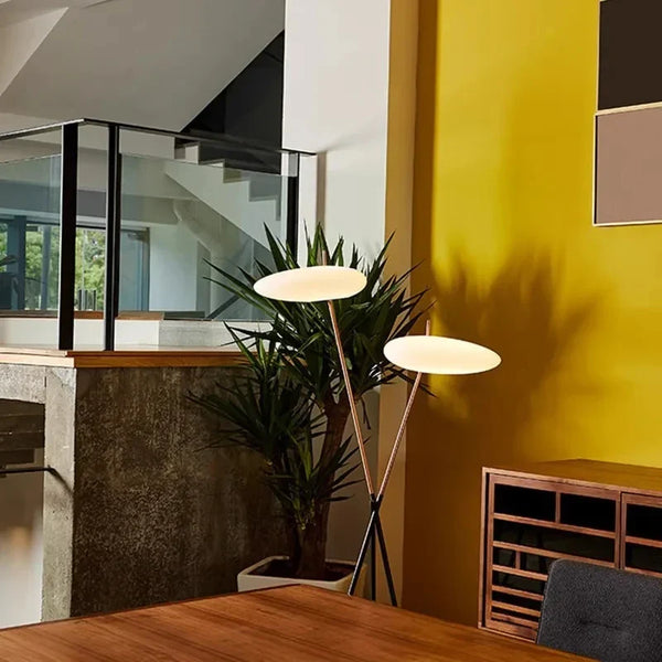 Nordische Design LED Stehlampe – Moderne Minimalistische Stehleuchte für Wohnzimmer, Esszimmer & Schlafzimmer