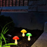 LUMIGLOW Solar-Pilz-Lichterkette