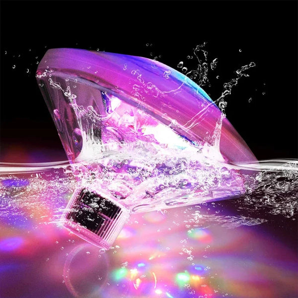 AQUAGLOW RGB Schwimmende Disco Lampe