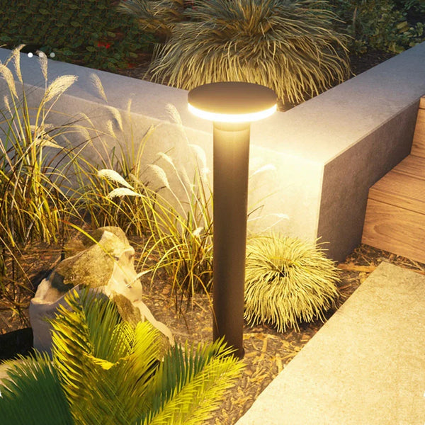 MushGlow Aluminium Garten-Pilzleuchte