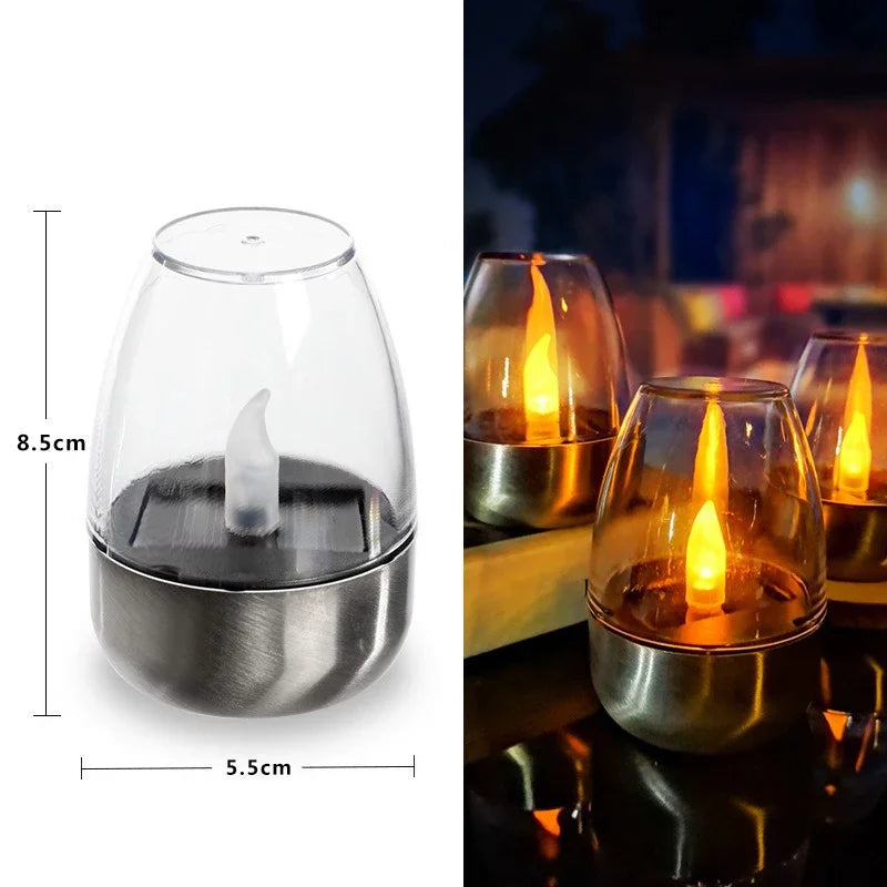 LumiVibe Solar LED Kerze