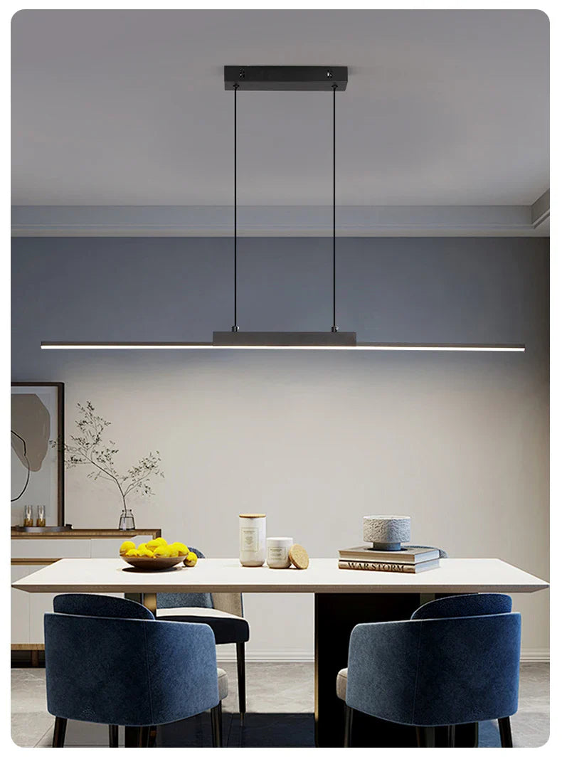 LineaLuxe – Moderne Hanglamp voor Eetkamer en Woonruimte