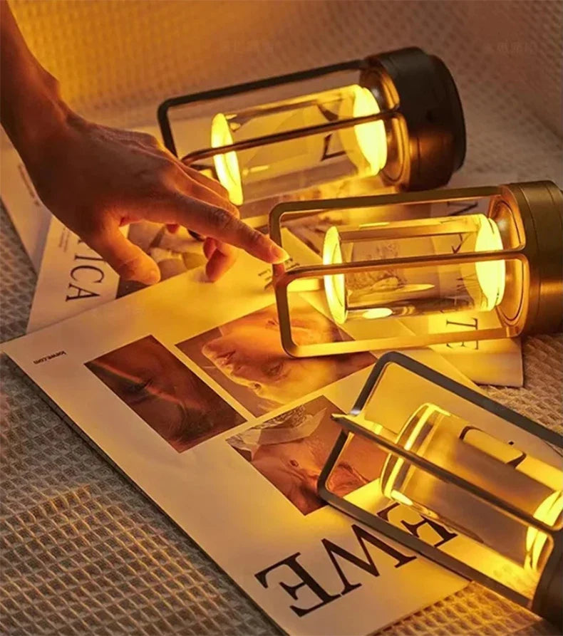 LumiCrystal Touch LED Kristall Tischlampe