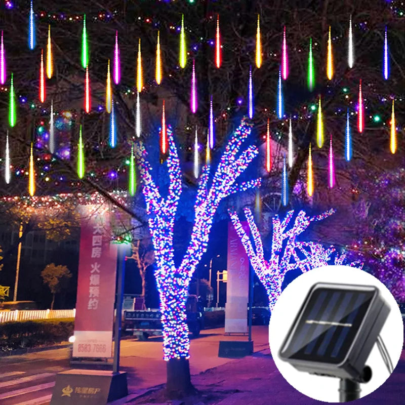 LUMIMETEOR Solar LED Meteorschauer-Lichter