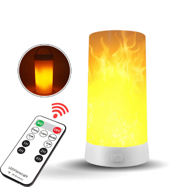 FLAMO USB Wiederaufladbare LED Flammenlampe