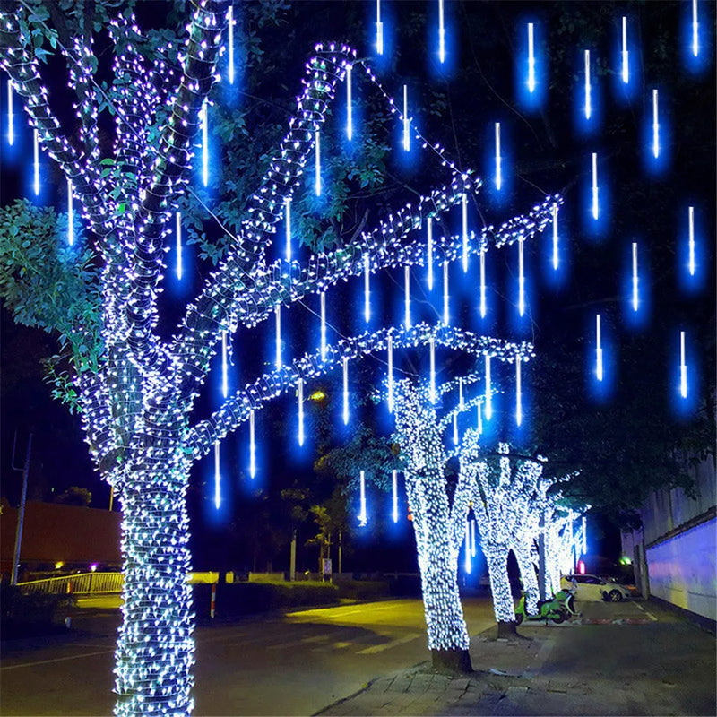 SternFall 50cm LED Meteorregen-Lichterkette,  Weihnachtsbeleuchtung