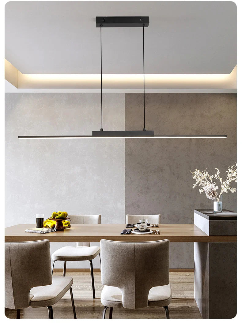 LineaLuxe – Moderne Hanglamp voor Eetkamer en Woonruimte