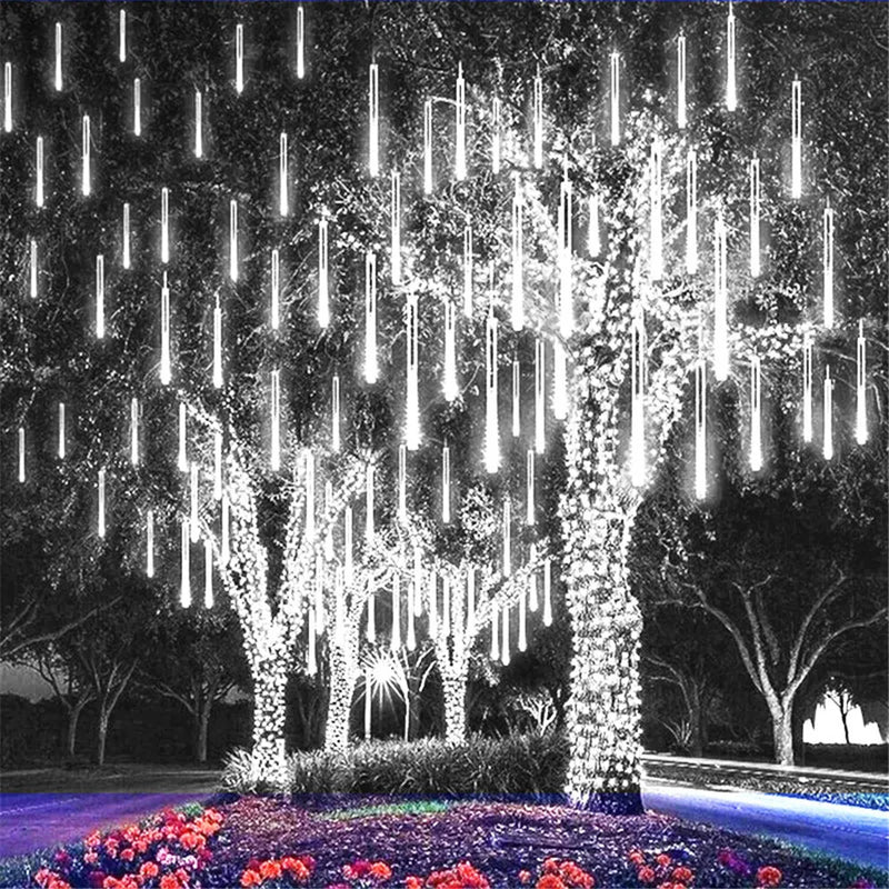 SternFall 50cm LED Meteorregen-Lichterkette,  Weihnachtsbeleuchtung