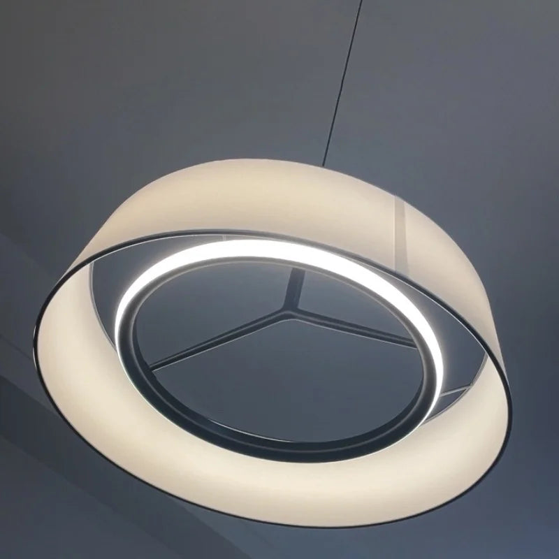 CircoLuce: Moderne Minimalistische LED Stoff-Hängeleuchte